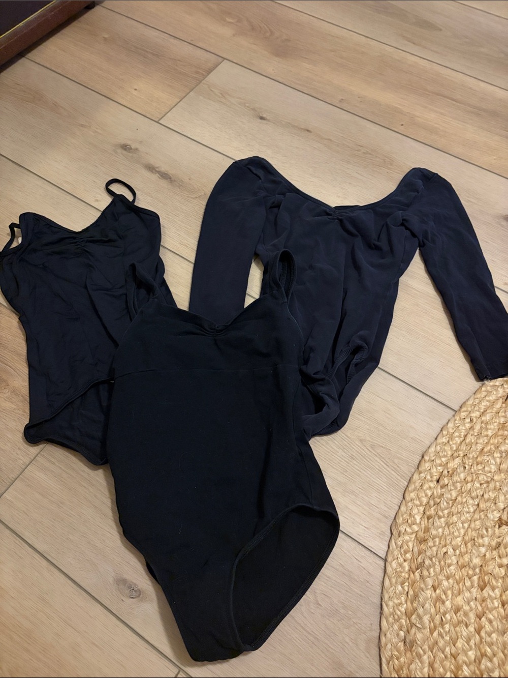 3 pack black leotard bundle 🖤